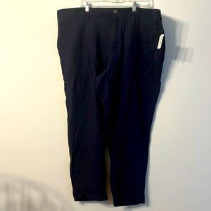 NWT Navy Straight leg Trousers